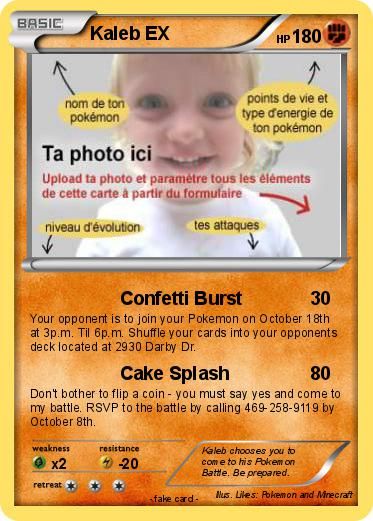 make a real pokemon card